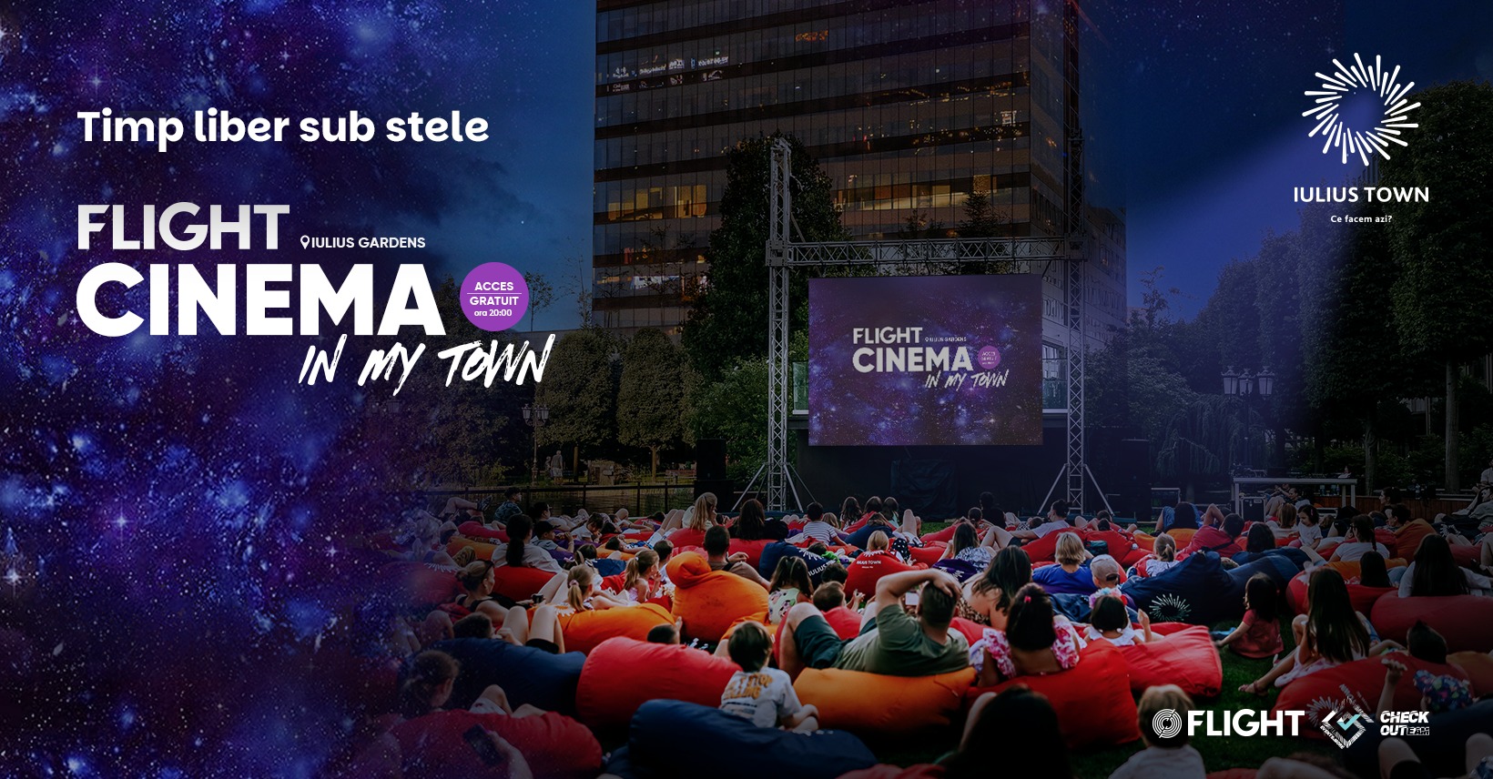 Flight Cinema In My Town – Vara asta se trăiește film cu film!
