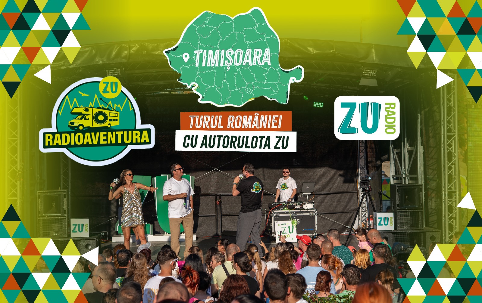 RadioAventura a făcut spectacol la Bastionul Theresia! Timișoara a vibrat pe frecvența ZU