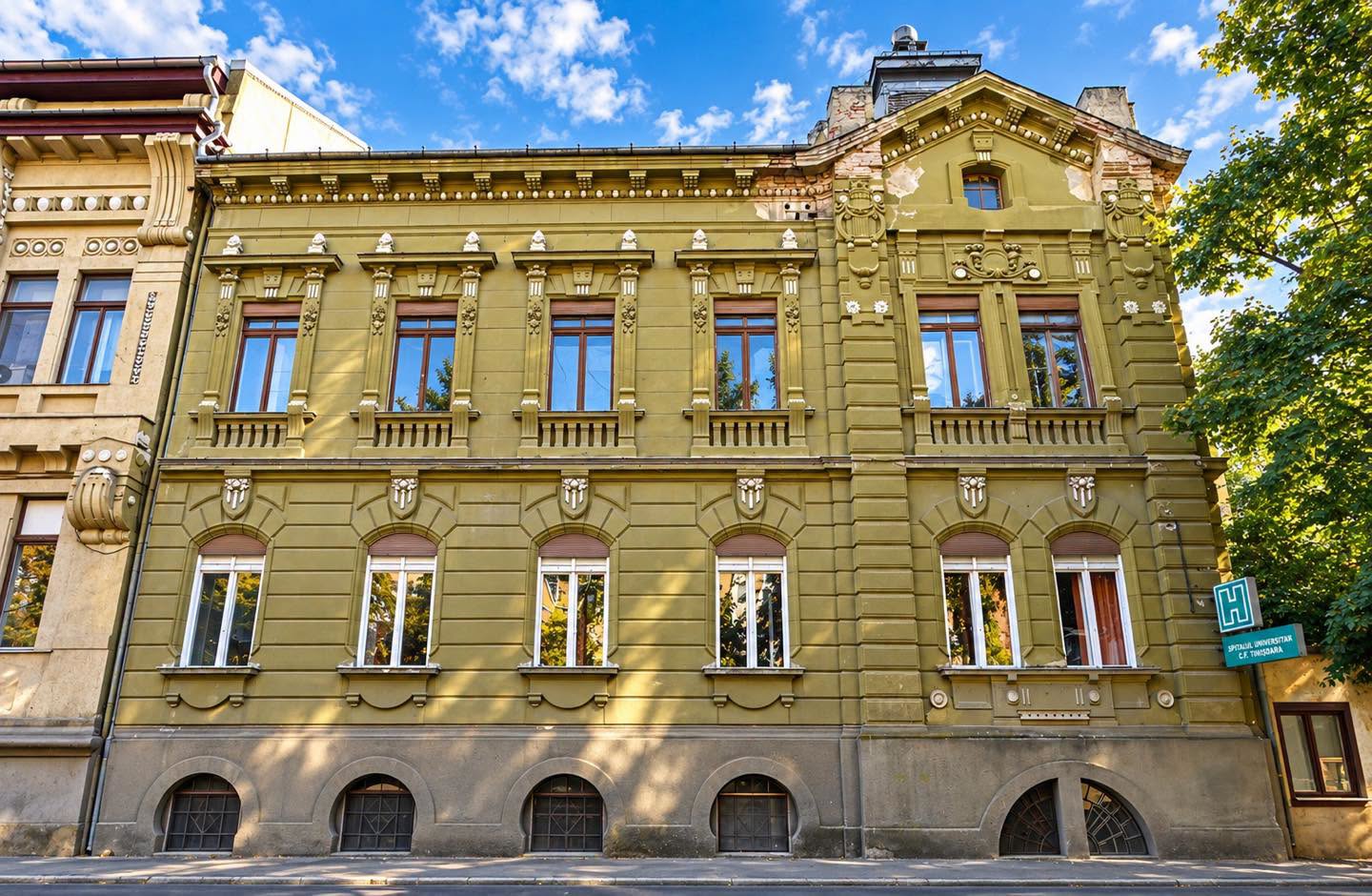 Palatul Casei Cercuale de Ajutor pentru Bolnavi (Spitalul Clinic CF)