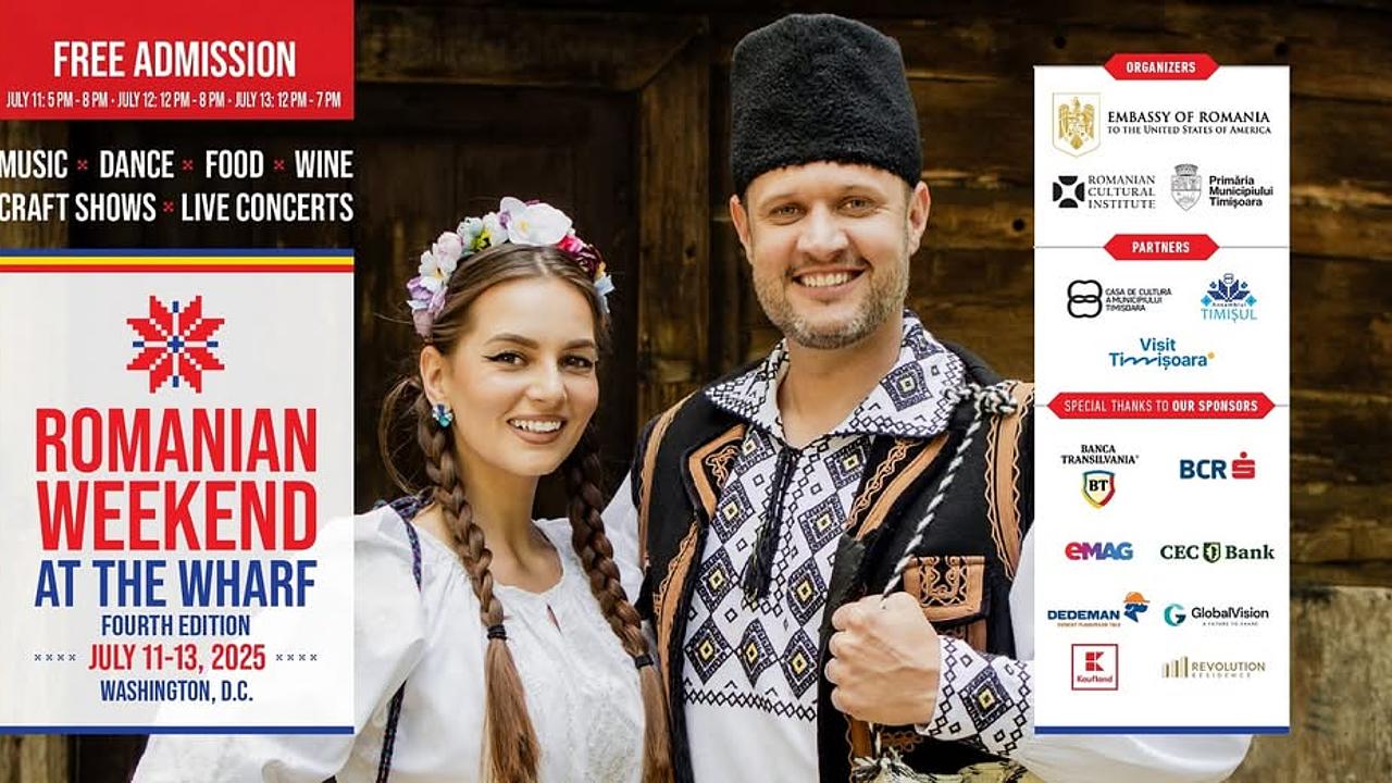 Timișoara, invitat special la „Romanian Weekend at The Wharf” din Washington