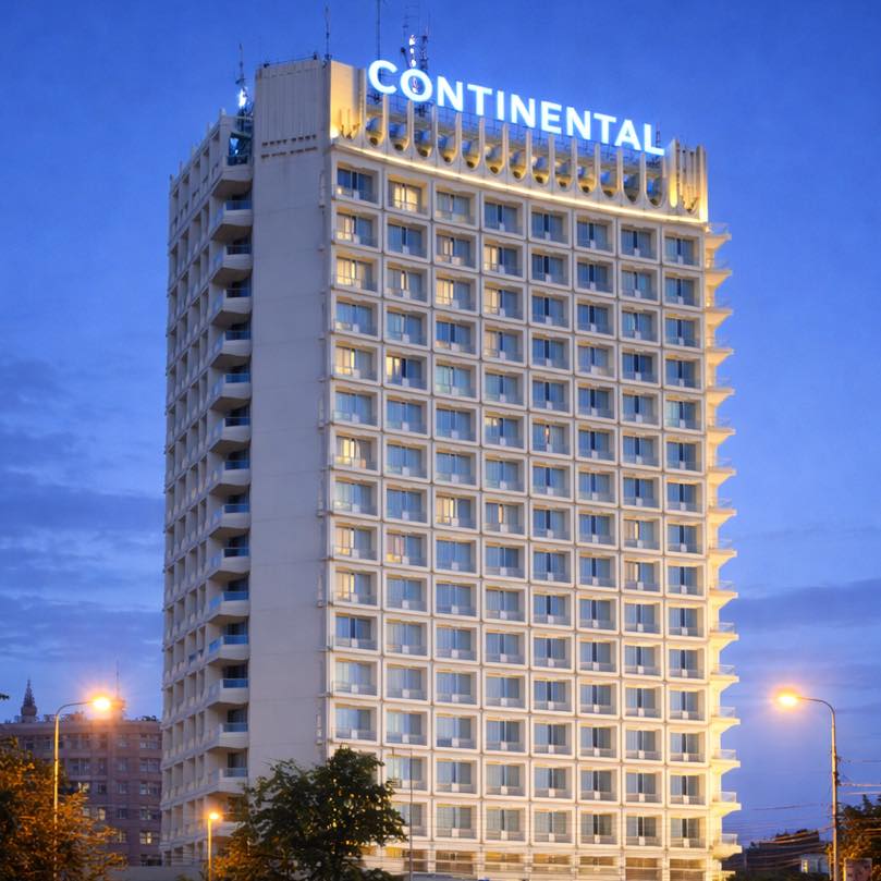 Hotel Continental – una dintre clădirile simbol ale Timișoarei
