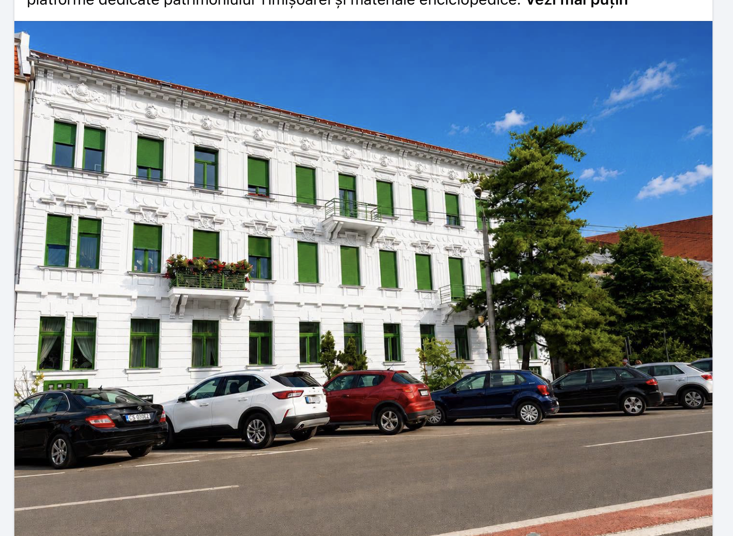 Clădirea de pe Strada Gheorghe Dima