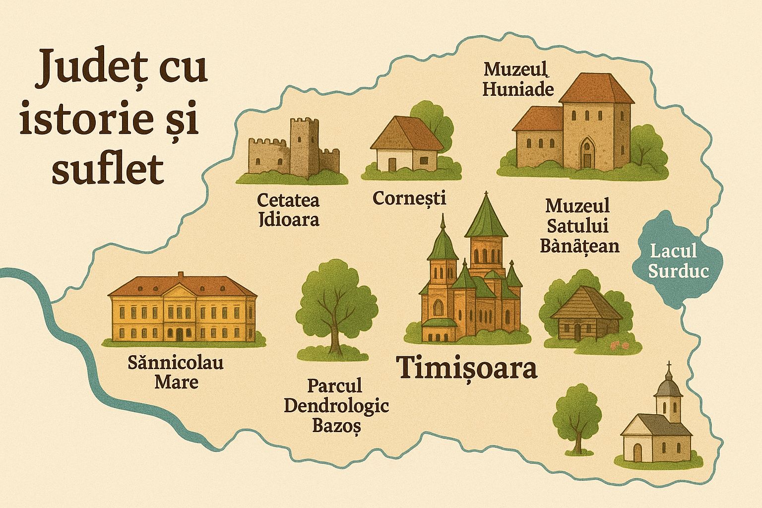 Azi sunt Zilele Judetului Timiș – 106 ani de când inima Timișoarei bate românește
