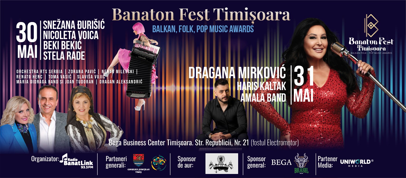 Timișoara devine capitala muzicii balcanice la Banaton Fest 2025