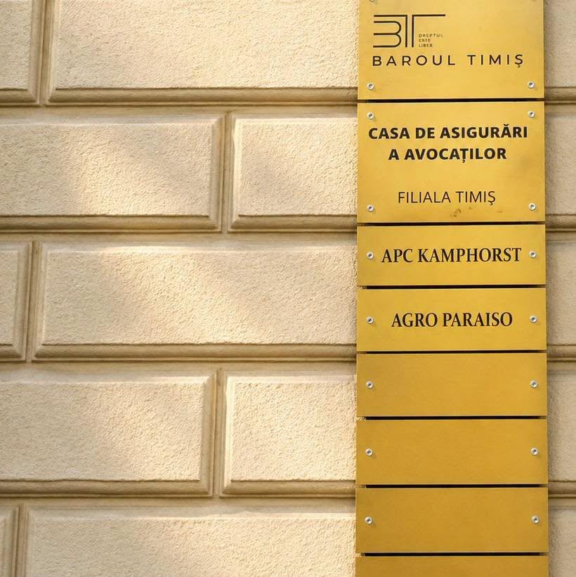 Sediul Baroului Timiș