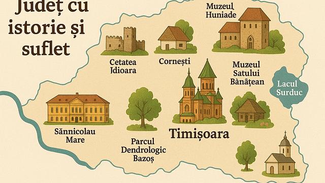 Azi sunt Zilele Judetului Timiș – 106 ani de când inima Timișoarei bate românește