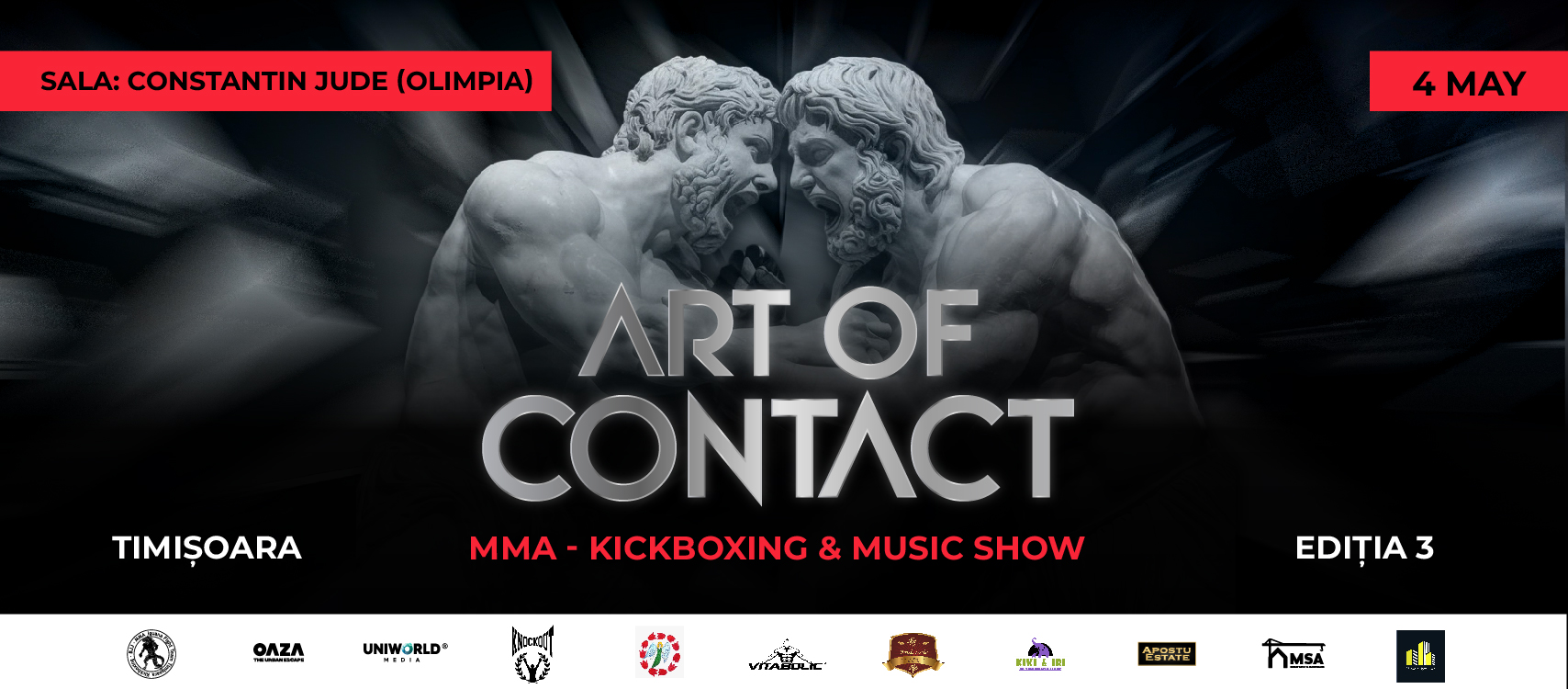 Art of Contact: Unde sportul, spectacolul și emoția se întâlnesc în Timișoara