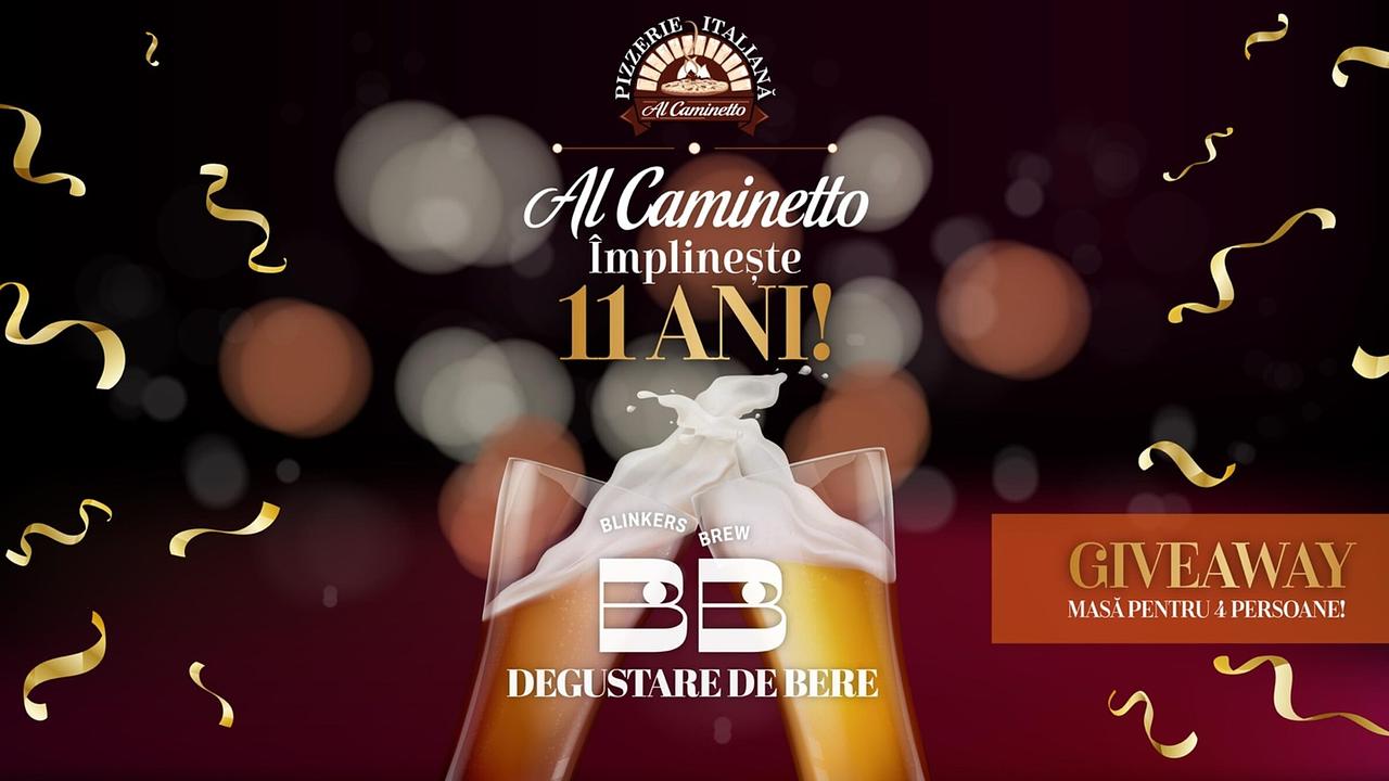Joia care schimbă rutina – 11 ani de Al Caminetto!