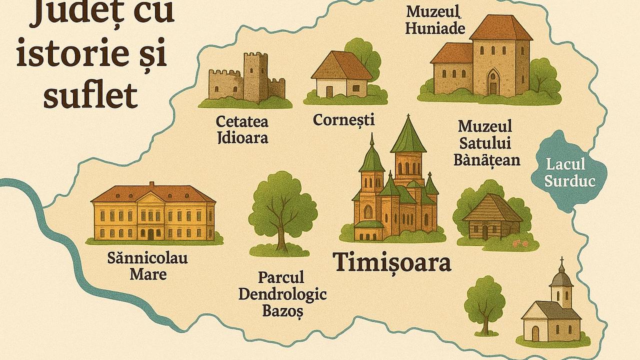 Azi sunt Zilele Judetului Timiș – 106 ani de când inima Timișoarei bate românește