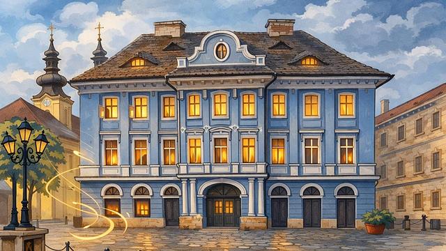 Casa Comunității Ortodoxe Sârbe – Piața Unirii (ilustrație)