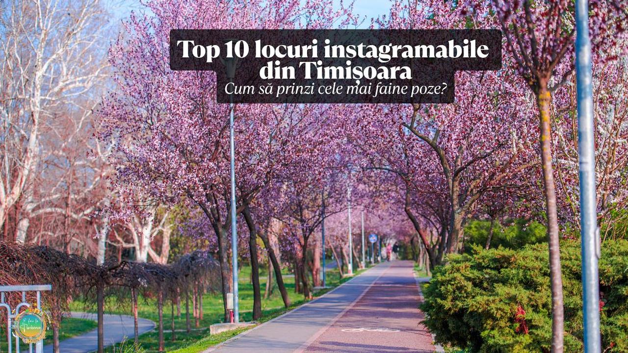 Top 10 locuri instagramabile din Timișoara – și cum să prinzi cele mai faine poze